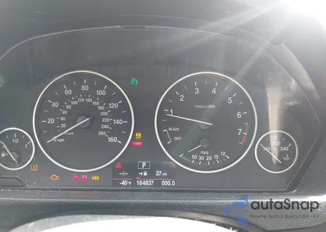 2014 BMW 328I z USA, uszkodzony, nr VIN WBA3A5C55EF605051